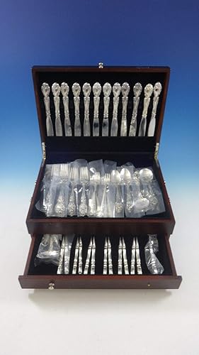 Melrose by Gorham Sterling Silver Flatware Set For 12 Service 86