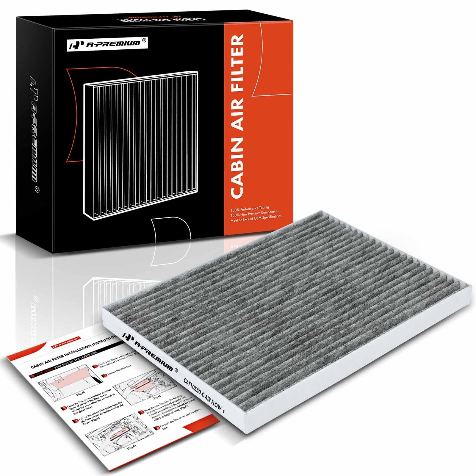 A-Premium Cabin Air Filter with Activated Carbon
