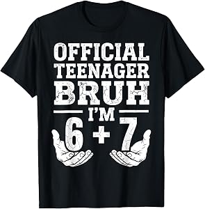 13th Birthday It's My 13 Bday Girls Boys Turning 13 Birthday T-Shirt