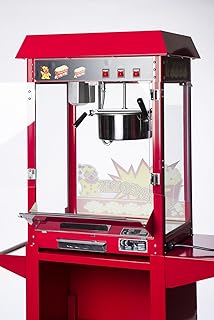 Royal Catering RCPW-16.3 Palomitera roja con diseño americano y ...