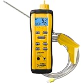 Fieldpiece SOX3 Combustion Checker with Auto Pump &ndash; HVAC Furnace Tool | Measures Flue Temperature &amp; O2 - Calculates CO2 - Excess Air &amp; Combustion Efficiency - Hands-Free Testing
