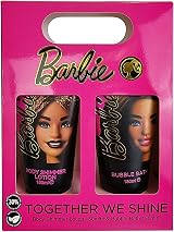 Barbie Together We Shine Bath Body Gift Set Kids Bubble Bath & Shimmer Lotion view 1