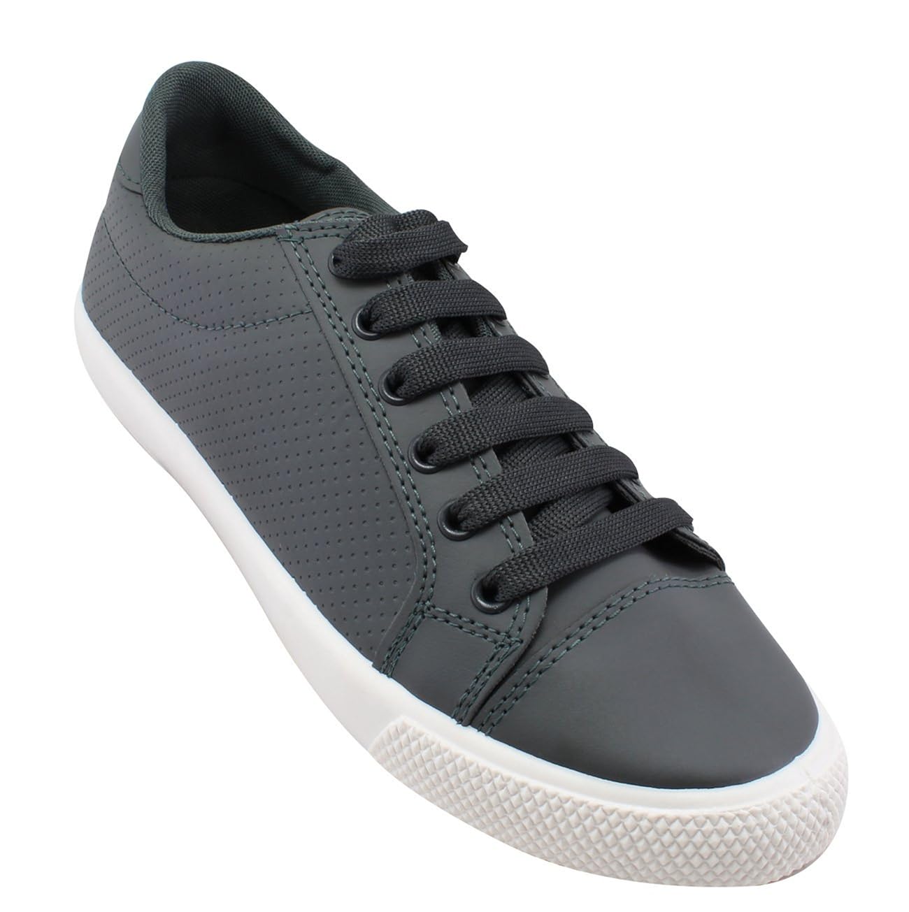 casual grey sneakers