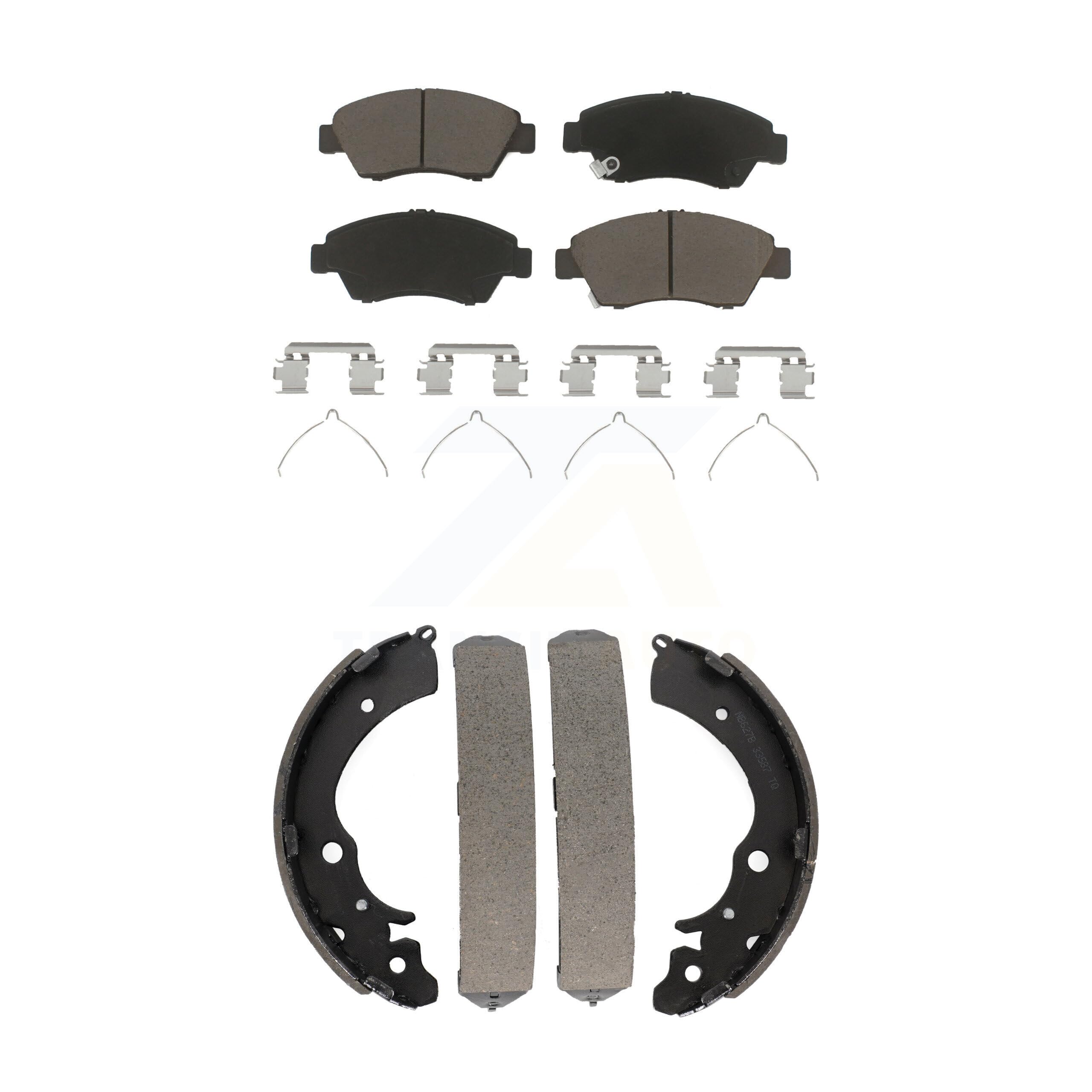Transit Auto Front Rear Ceramic Brake Pads And Drum
