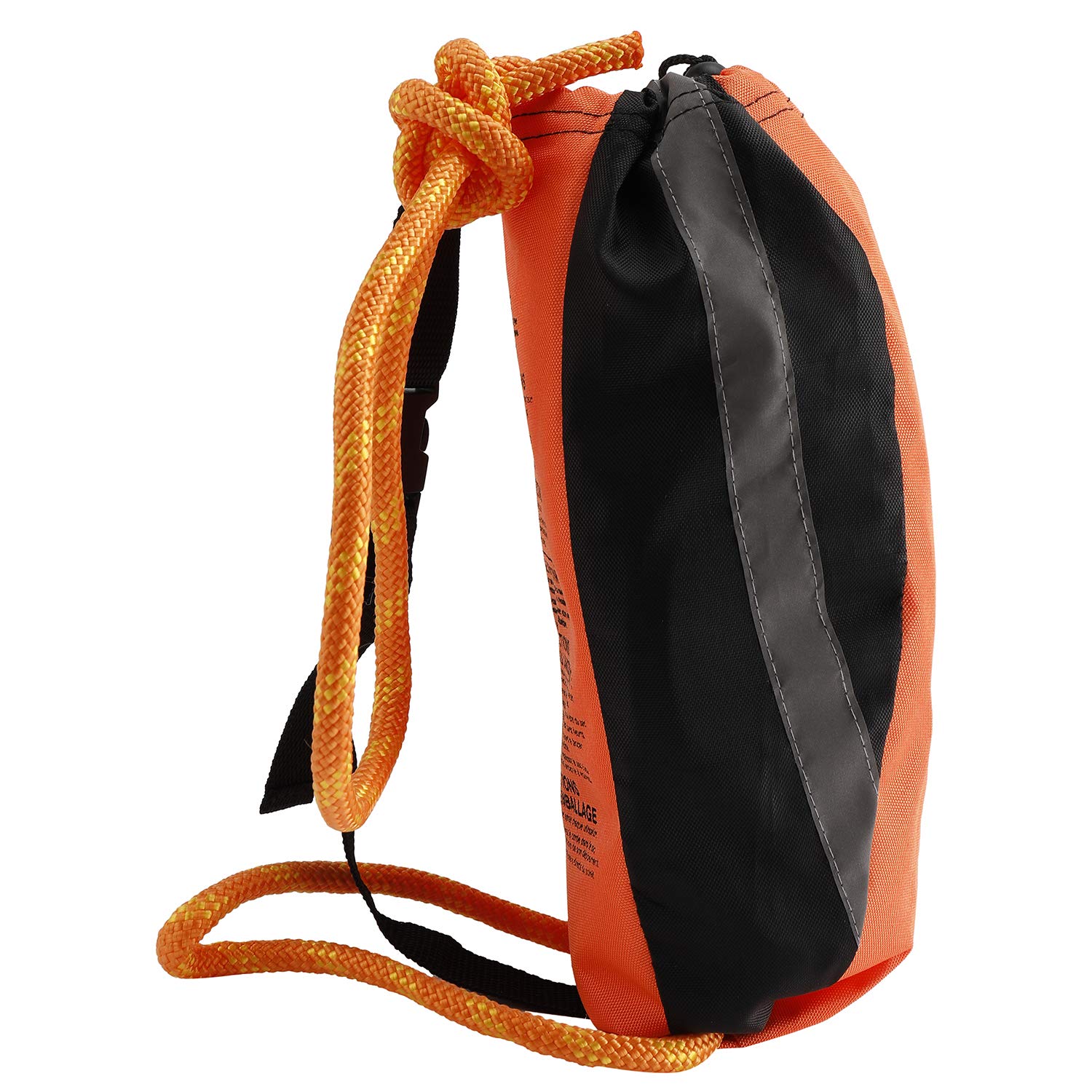 Rescue Throw Bag 90Ft Marine Grade Rope For Boating Kayaking Ice