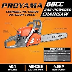 PROYAMA 68CC 2-Cycle Top Handle Gas Powered