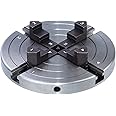 DEEFIINE 6 Inch Wood Lathe Chuck Set 1" x 8 tpi, Self Centering 4 Jaw Wood Turning Chuck