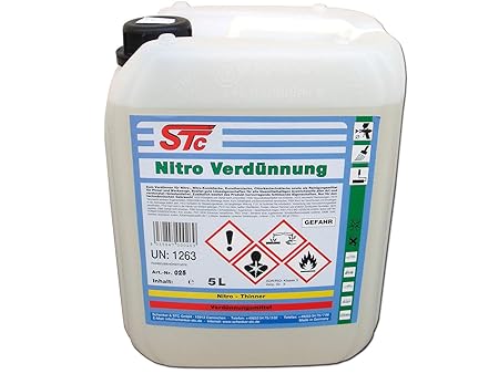 STC Nitroverdünnung 5 L Kanister Reiniger Nitro Verdünner