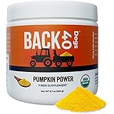 Back 40 Dogs - Natural Powdered Pumpkin for Dogs, Dog Multivitamin, Dog Vitamins for Digestive Health, Fiber Support with Vit