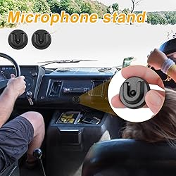 2pcs Radio Microphone Holders, CB Mic Hanger Mounts