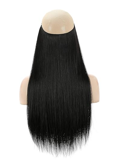 Amazon Com Xbwigs Straight Curly Hair Extensions 2019 Realistic