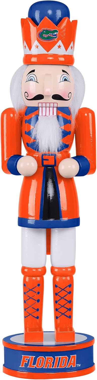 Nutcrackers - foco NCAA Team Logo Collectible Holiday 14