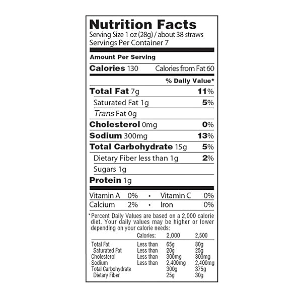 SENSIBLE PORTIONS GARDEN VEGGIE CHEDDAR CHEESE STRAWS, 6 OZ