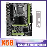 Lodokdre X58 Motherboard LGA1366 DDR3 ECC RAM XEON X5650 X5670 CPU Graphics view 6