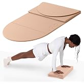 Bala Yoga Mat for Home Gym, Non-Slip Exercise Mat for Home Workout (12MM) | Compact Indoor Exercising Floor Mat for Stretching, Pilates, Aerobics &amp; Fitness - Travel Friendly Exercise Equipment