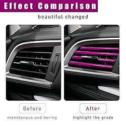 Kewucn 20 PCS Car Air Conditioner Vent Decorative