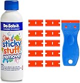 Striyco Essentials Sticky Stuff Remover 250ml Bundle with 10 Plastic Blades view 1