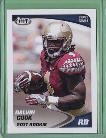 Amazon Com 2017 Sage Hit Premier Draft 74 Dalvin Cook Rookie Year Collectibles Fine Art amazon com