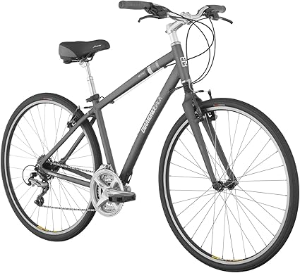 Amazon Com Diamondback Menona Men S Sport Hybrid Bike 700c