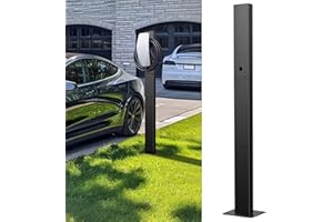 Ufixed Tesla Charger Pedestal Outdoor,Tesla Pedestal for EV Charger Tesla Charging Station Stand EV Charger Pedestal EV Pedestal for Telsa Gen 3, Tesla Mobile Connector & J1772 Wallbox Charger