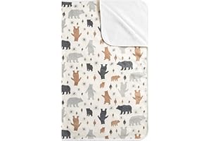 YIVEKO Baby Waterproof Bed Pad Washable Mattress Pad Reusable Underpads Bed Wetting Incontinence Cover for Baby Toddler Child