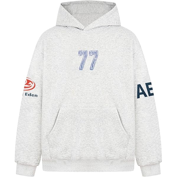 Amazon.com: Aelfric Eden Applique 77 Stitch Pullover Hoodie