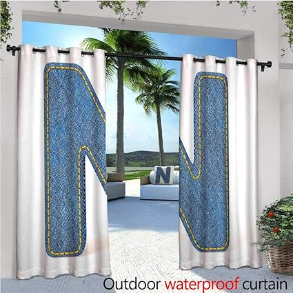 Amazon Com Letter N Outdoor Free Standing Outdoor Privacy