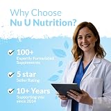 Nu U Nutrition Flaxseed Oil 2000mg 180 Softgels Vegan Omegas 3 6 9 view 4