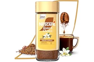 Nescafé Taster's Choice Café Soluble Liofilizado Aroma / Sabor Vainilla Granos Premium 100% Arábica en Frasco de 100g