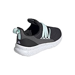 adidas Lite Racer Adapt 7.0 Sneaker, Black/Violet