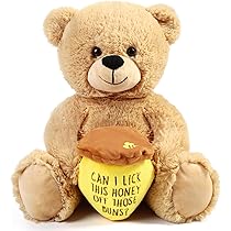 BenBen Valentines Day Teddy Bear, Gift for Girlfriend, 10 Inch