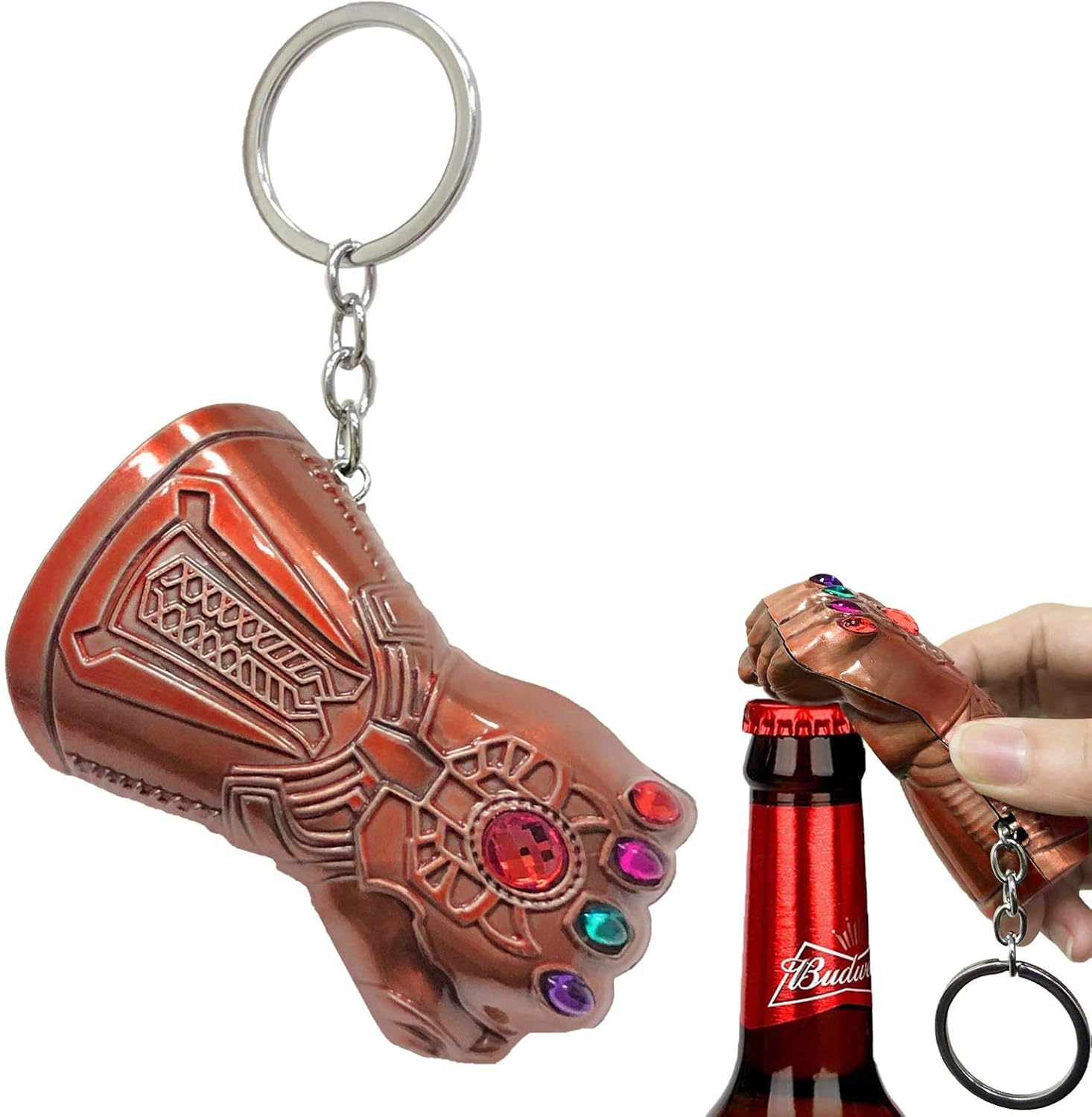 keychain Beer Bottle Opener, Thanos Glove Bottle Opener, Marvel The
