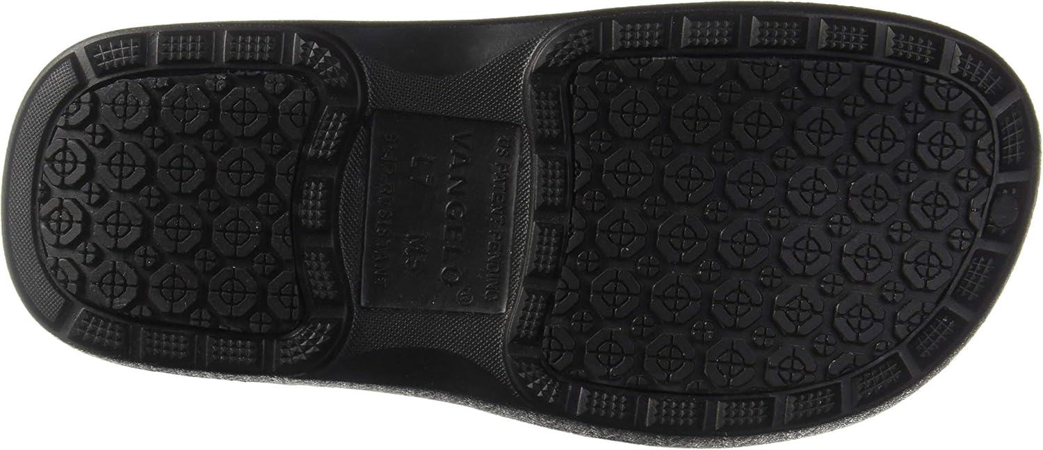 VANGELO Professional Slip Resistant Clog Men Work Shoe Nurse Shoe Chef Shoe Carlisle Black White Lime Multi Color: Shoes