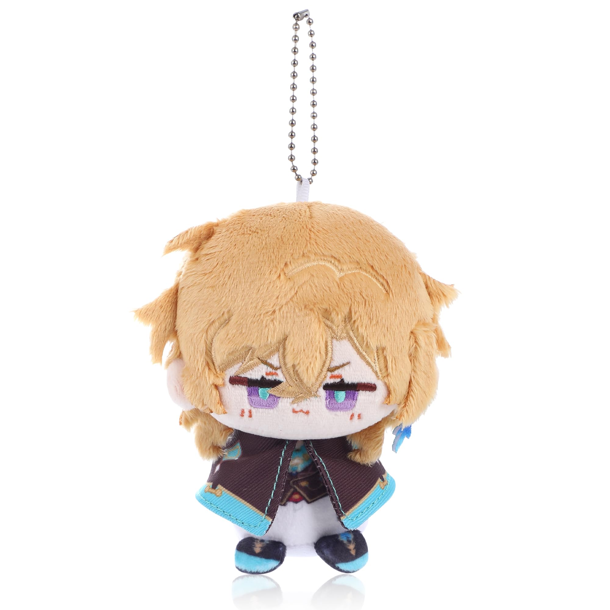 UTIEHD Anime Game HSR Character Bag Charm, Cute 4-Inch Collectible Keychain Pendant, Compact Size for Backpacks and Keys for Fans (Aventurine)
