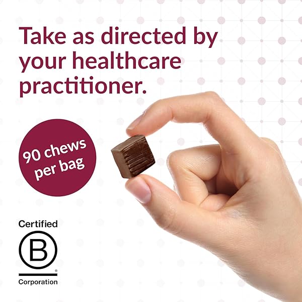 BARIATRIC ADVANTAGE CALCIUM CITRATE CHEWY BITES 500 MG – HIGHLY ABSORBABLE & DIGESTIBLE – VITAMIN D3 – EASILY CHEWABLE CALCIUM SUPPLEMENT – CHOCOLATE FLAVOR – 90 COUNT