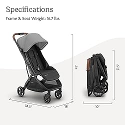 UPPAbaby Minu V3 Travel Stroller | Lightweight