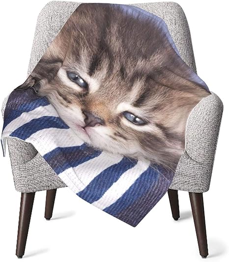 Amazon 動物柄 猫ちゃん かわいい 毛布 子供用 ブランケット ベビー マイクロファイバー 暖かい 超極細繊維 超柔らかい 肌に優しい 膝掛けでもいい ふわふわ 洗える おしゃれ 可愛い 保育園 家用 101 76cm ブランケット 毛布 オンライン通販