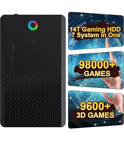 Retroplay HDD Plug Play Emulator Console With 60000+ Built-in