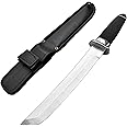 KCCEDGE BEST CUTLERY SOURCE Tactical Knife, 12.5in Full Tang 3cr13 Stainless Steel Blade, Modern Samurai Tanto Knife for Camping, Hiking, Fishing, Hunting