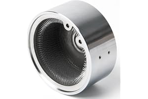 VOUYAR 2" Full-Metal Copper Pipe Cleaner, Tube Cleaning Brush for Drill with Replaceable Brushes, for Professional Plumbers and Industrial Purposes