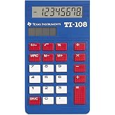 Texas Instruments TI-108 Solar Powered Calculator