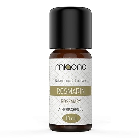 Rosmarinöl - 100% naturreines, ätherisches Öl (10ml) von miaono (Glasflasche)