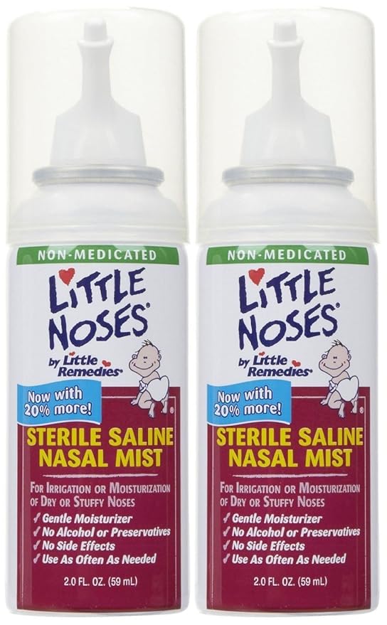Amazon Com Little Remedies Little Noses Saline Mist 2 Oz 2 Pk Baby