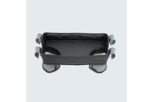 Familidoo Q1 Wagon Snack & Activity Tray with Cup Holders, Divider, and Waterproof Surface – Easy to Install and Clean