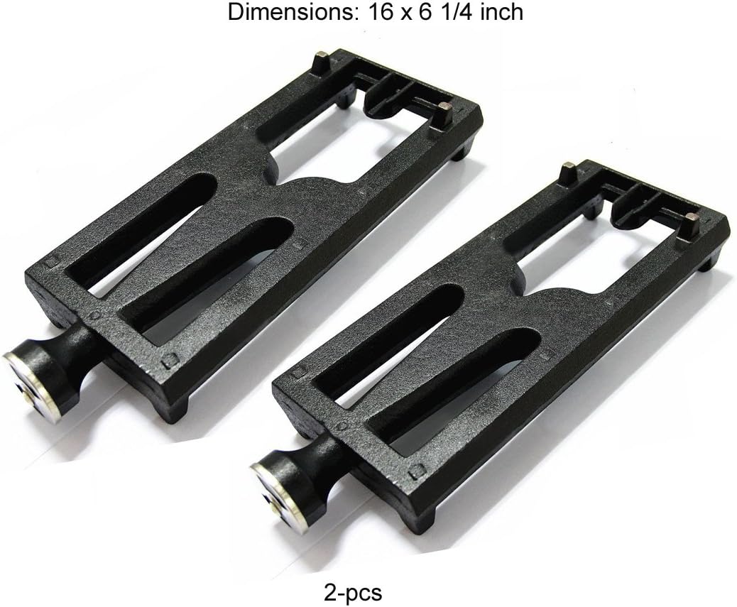 BBQ Future Cast Iron Burner Replacement for Select DCS 27, 27 Series and Lynx CS30, L27, L30, L30PSP etc Gas Grill Models (2)