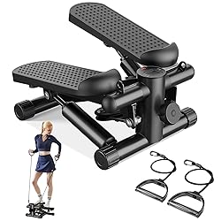 Sweetcrispy Mini Stair Steppers with Resistance