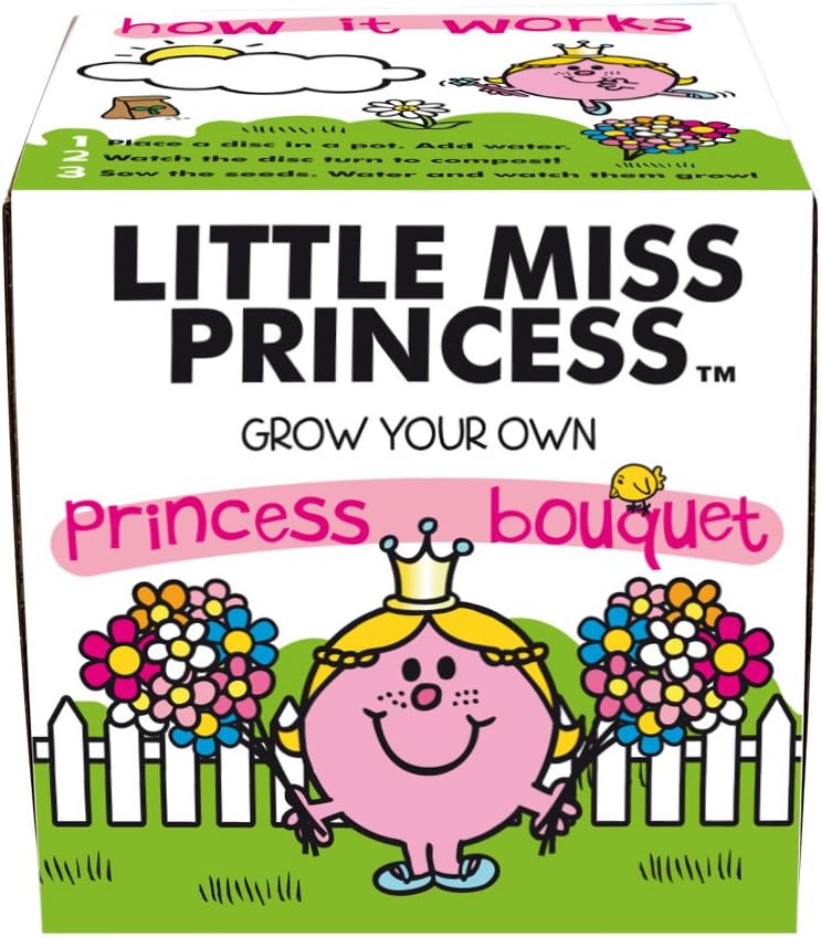 Mr Men Little Miss Princess Bouquet Grow Kit