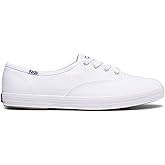 Keds Women's Champion ORG CORE Canvas Sneaker, White, 8.5 US