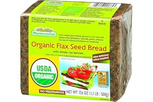 Mestemacher Organic German Bread - Flax Seed (17.6 ounce)