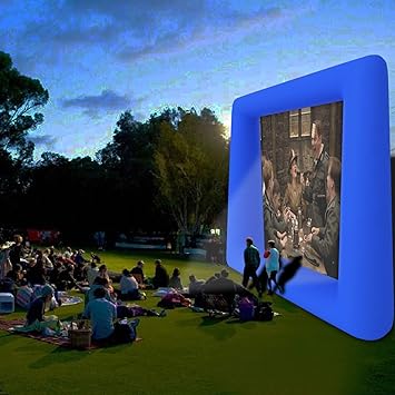 Amazon Com Evokem Airblown Outdoor Inflatable Movie Screen For A
